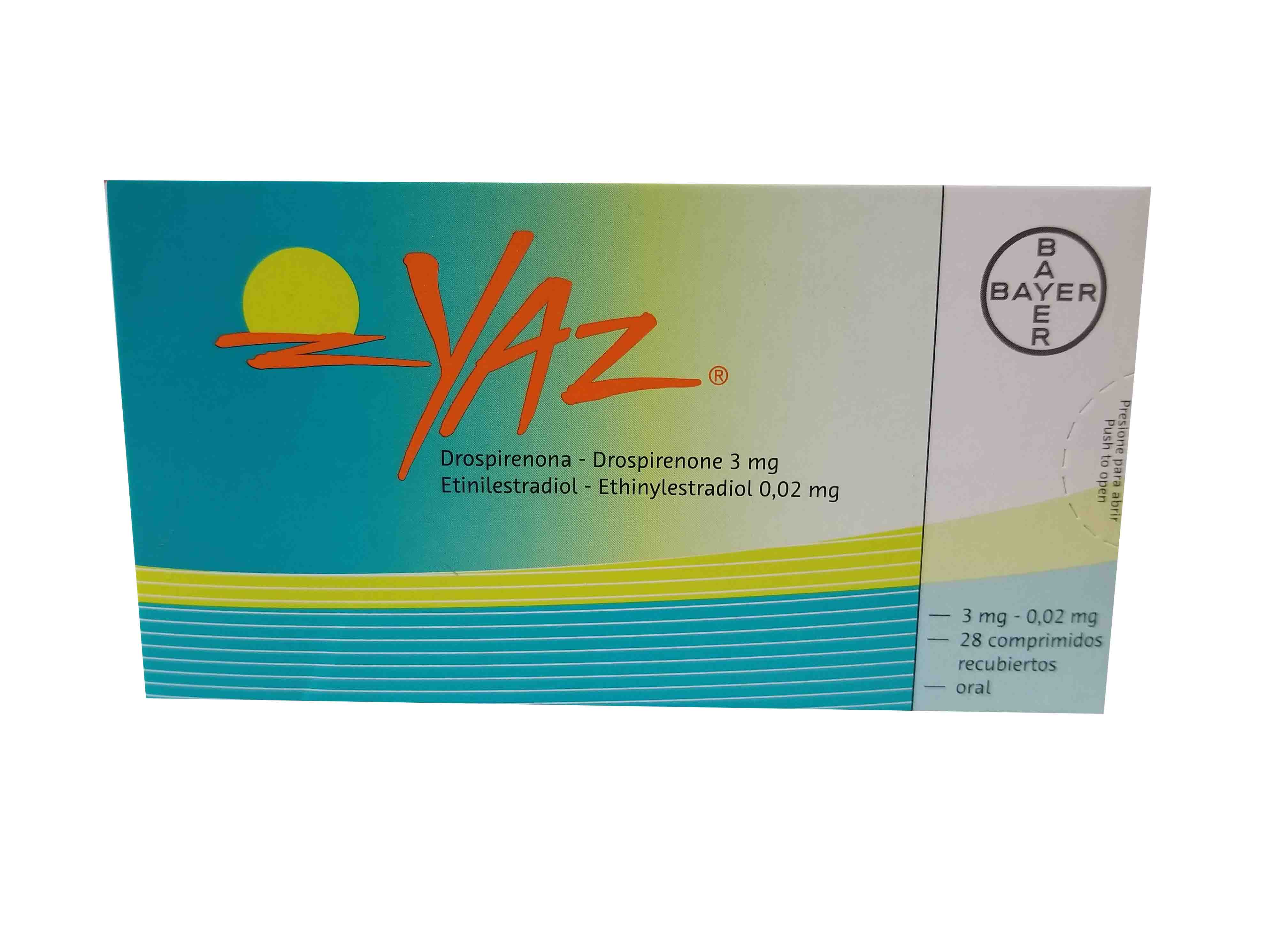 Yaz Anticonceptivo - FarmaciaRD