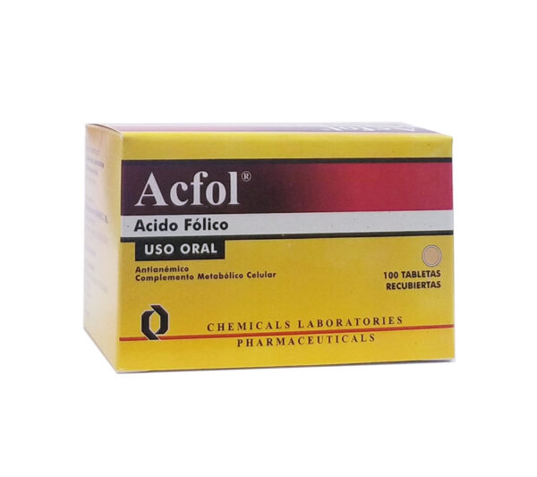 Acfol 5Mg Tabletas - FarmaciaRD