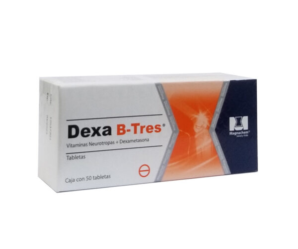 Dexa B-Tres Tabletas - FarmaciaRD