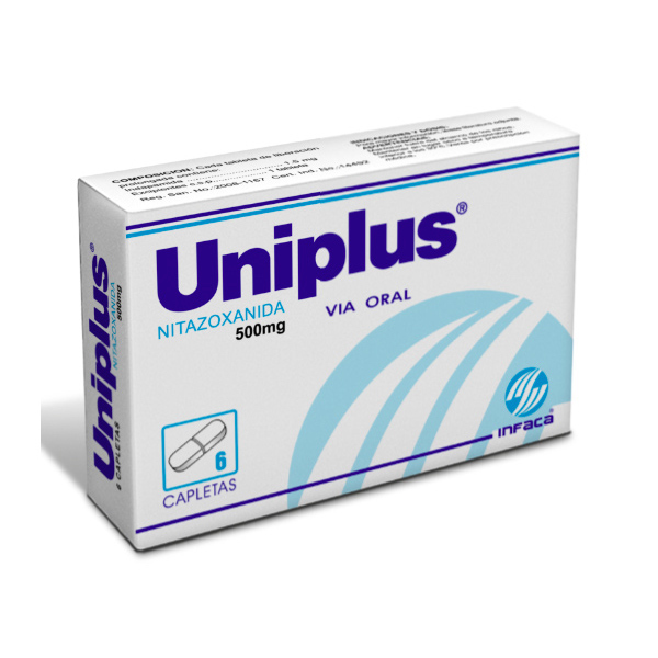 Uniplus 500Mg Capletas - FarmaciaRD