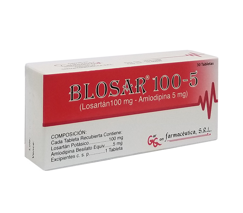 Blosar 100 5Mg Tabletas FarmaciaRD blosar-100-5mg-tabletas-farmaciard