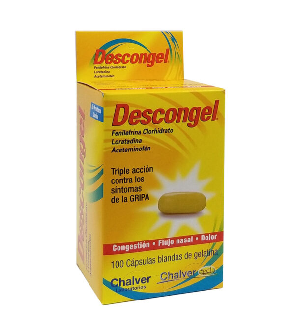 Deconsal Descongel Capsulas - FarmaciaRD