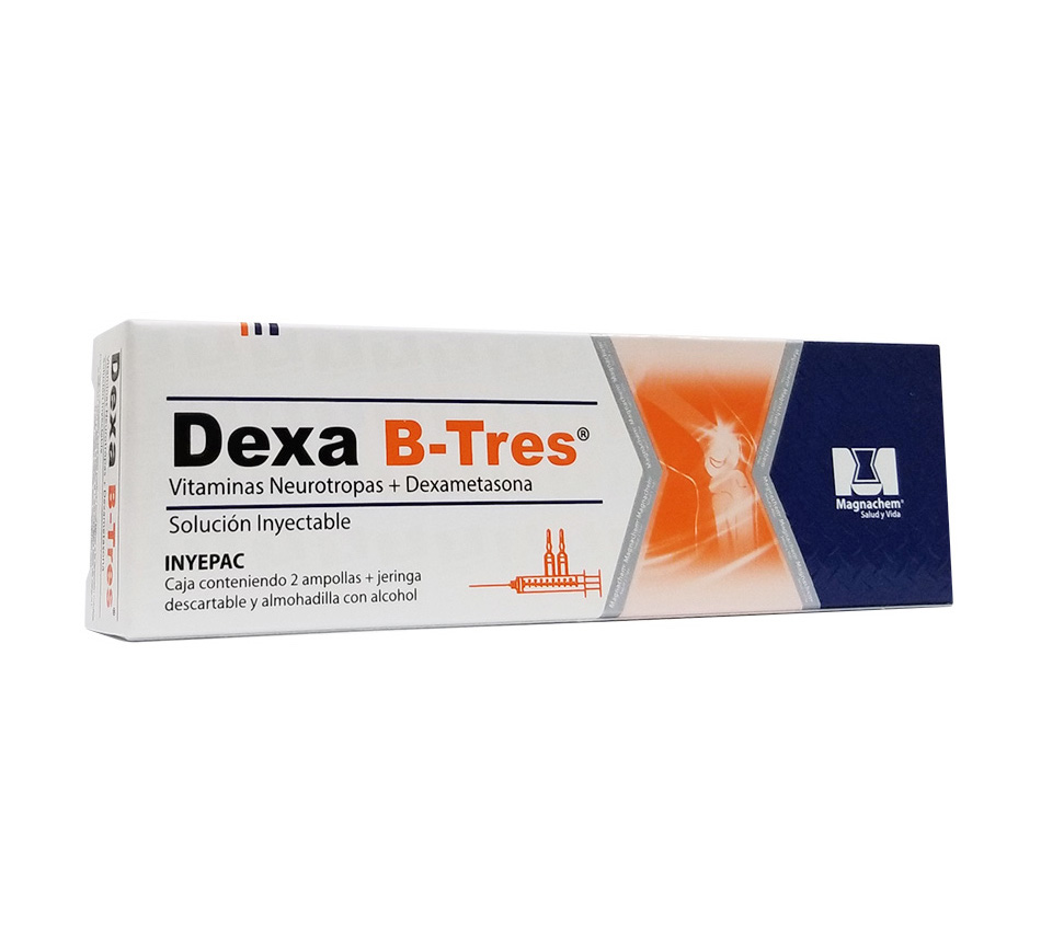 Dexa B-Tres Solución Inyectable - FarmaciaRD