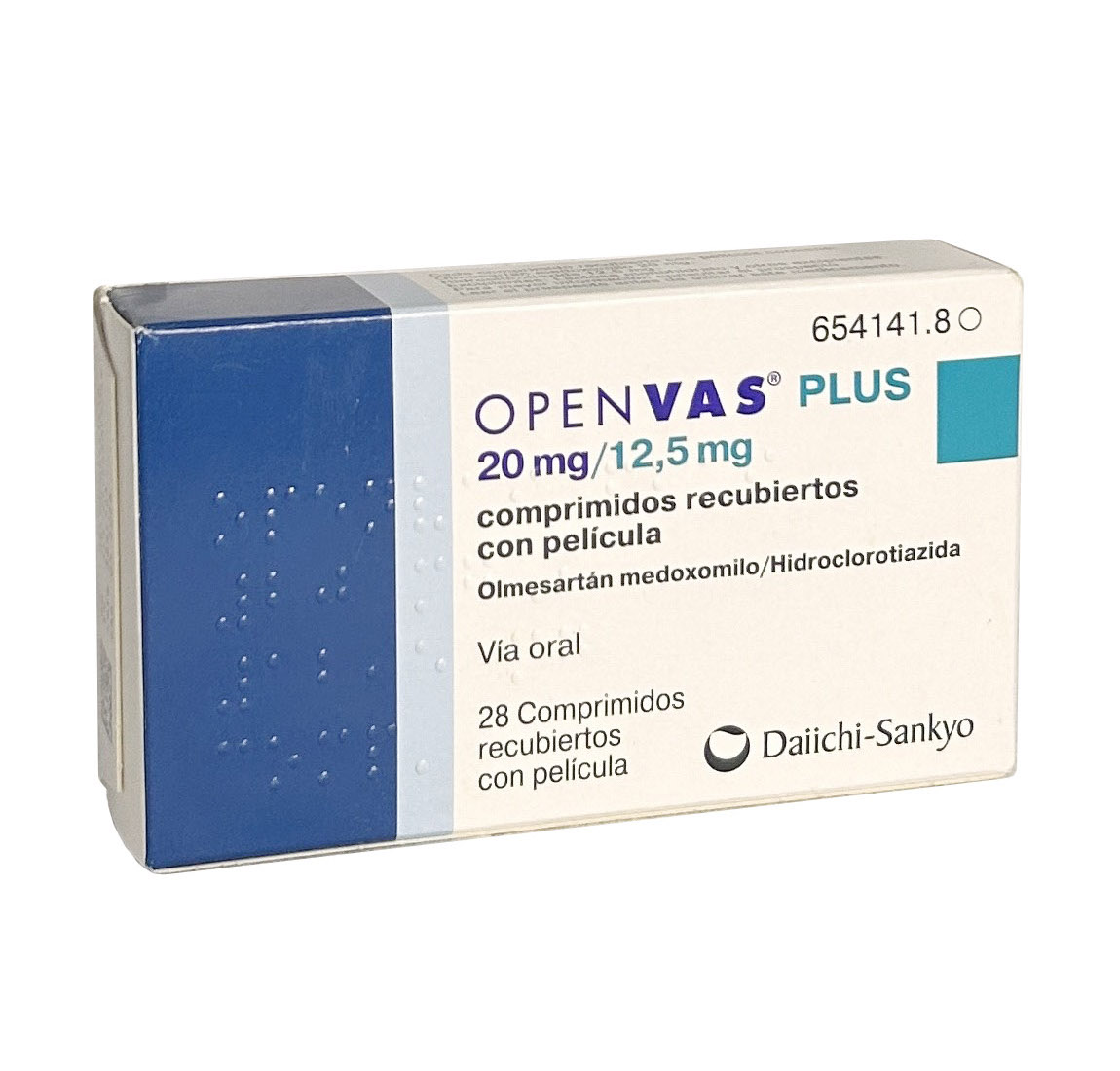 Openvas Plus 20 12 5Mg Comprimidos FarmaciaRD