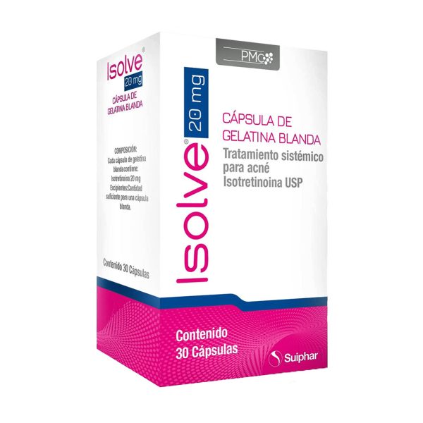 Isolve Aca Isolve 20Mg Capsulas - FarmaciaRD