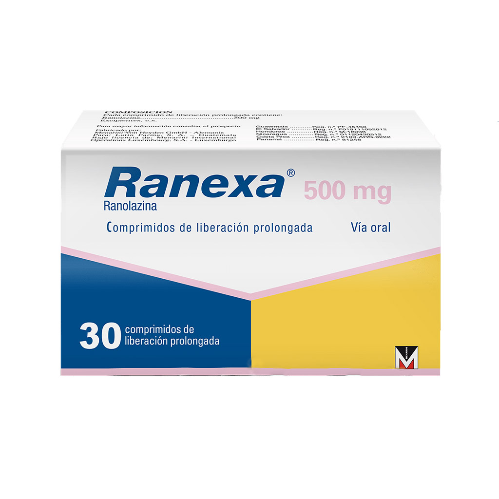 Ranexa 500Mg Comprimidos FarmaciaRD Ranexa 500Mg Comprimidos FarmaciaRD