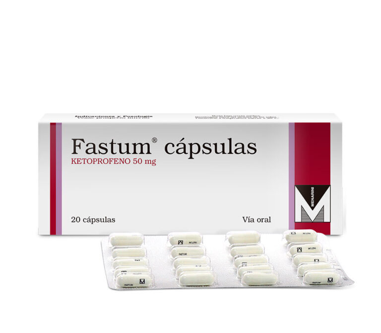 Fastum 50Mg Capsulas - FarmaciaRD