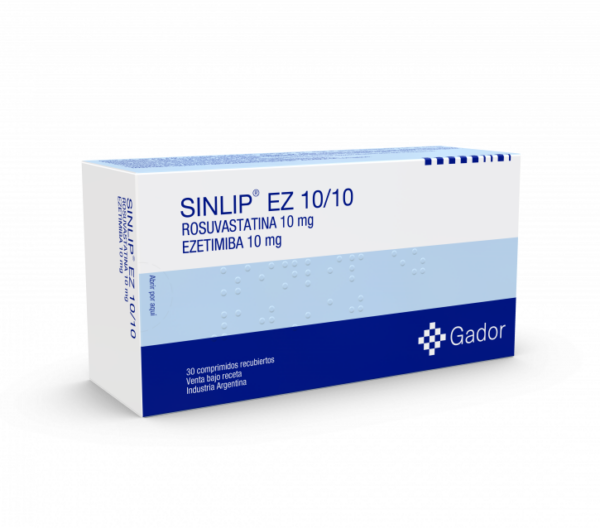 Sinlip EZ 10/10Mg Comprimidos - FarmaciaRD