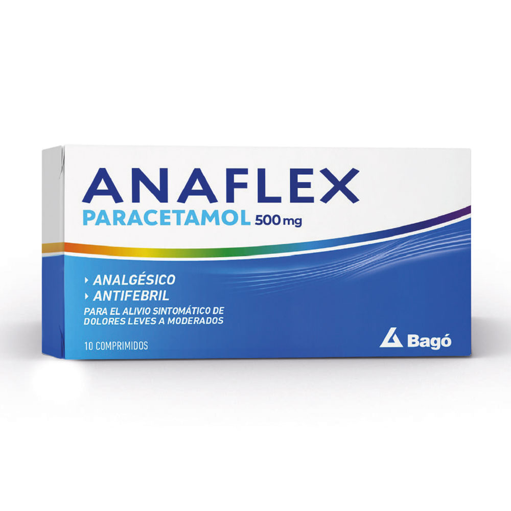 Anaflex 500Mg Comprimidos - FarmaciaRD