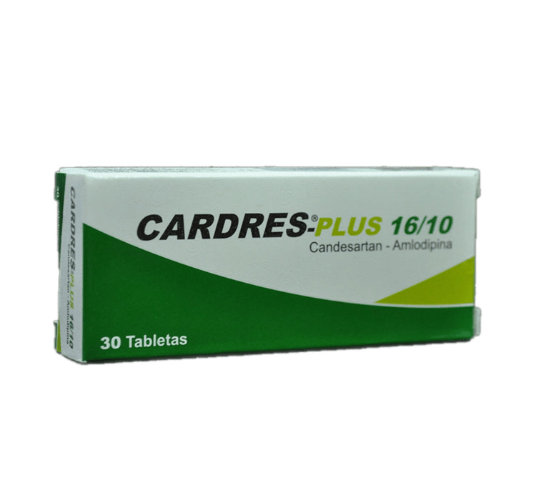 Carde Plus Cardres Plus 16/10Mg Tabletas - FarmaciaRD