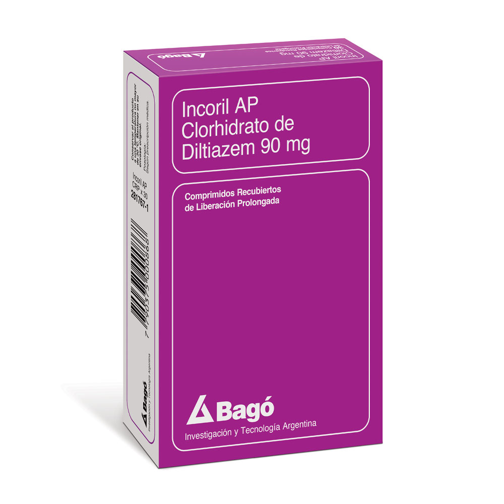Incoril AP 90Mg Comprimidos - FarmaciaRD